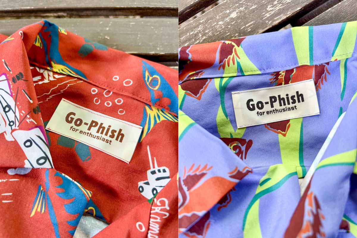 gophish✕maunawear アロハシャツ