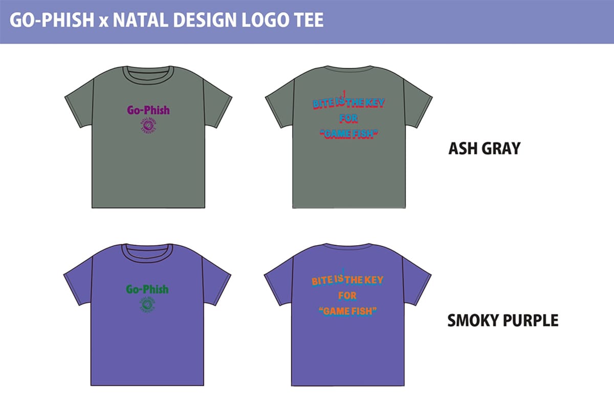 Go-Phish×NATAL DESIGN TEE 2026