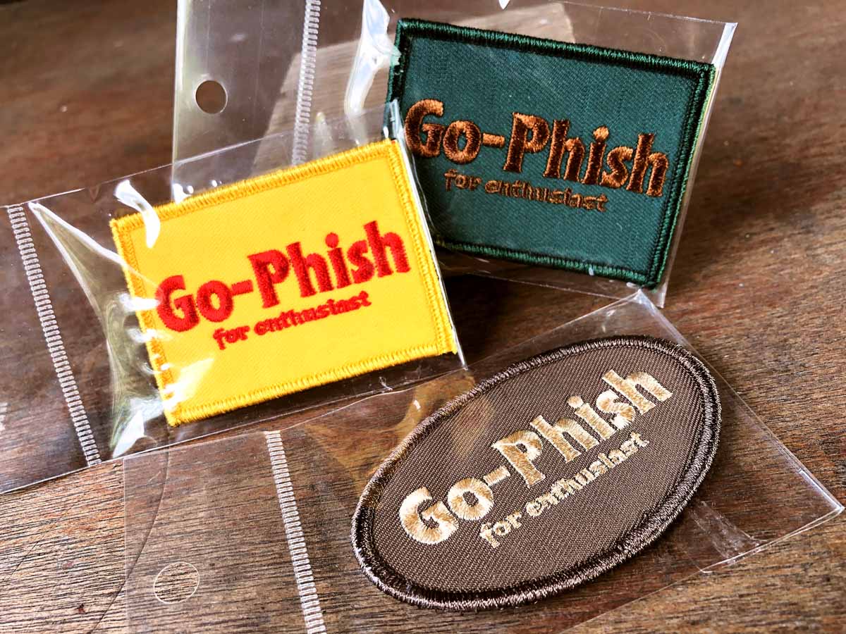 Go Phishベルクロワッペン Go Phish